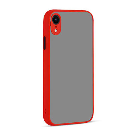 iPhone XR Kılıf Sade Mat Görünümlü Vulcan Silikon Kapak