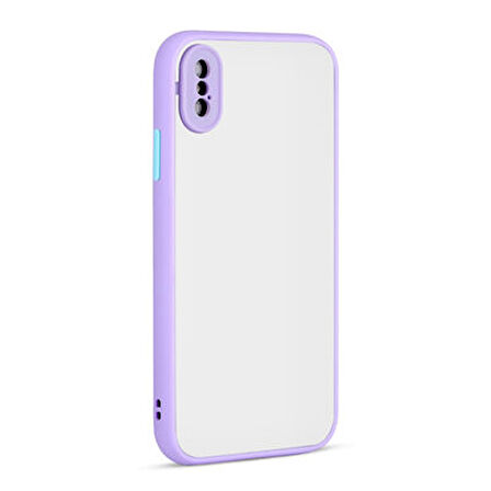 iPhone XS Max Kılıf Sade Mat Görünümlü Vulcan Silikon Kapak