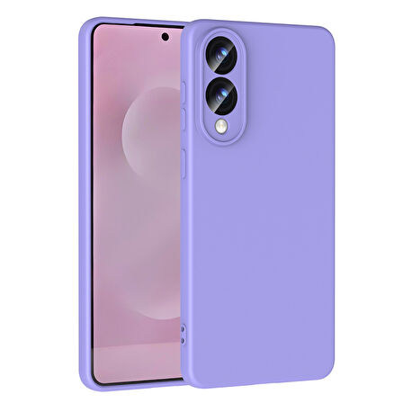 Galaxy S25 Edge  Kılıf İçi Telefonu Çizmeyen Kadife Kaplı Dışı Soft Yapılı Esnek Lansman Kapak RYC/Mara