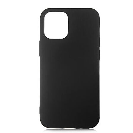 iPhone 12 Pro Kılıf İçi Telefonu Çizmeyen Kadife Kaplı Dışı Soft Yapılı Esnek Lansman Kapak RYC/Mara
