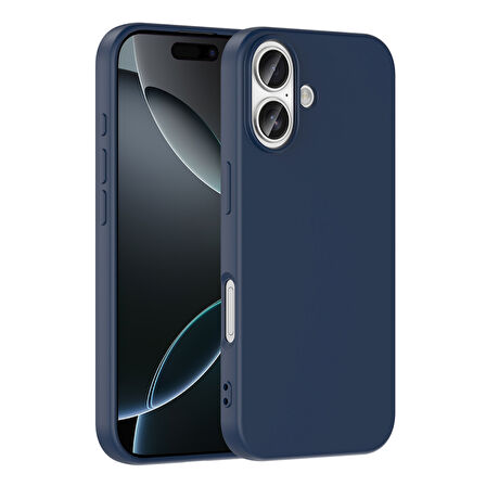 iPhone 17 Kılıf İçi Telefonu Çizmeyen Kadife Kaplı Dışı Soft Yapılı Esnek Lansman Kapak RYC/Mara