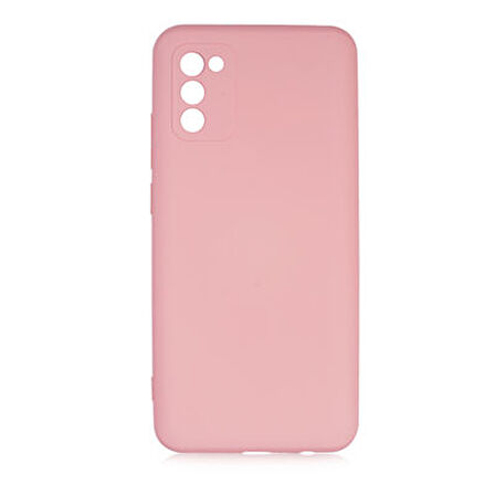Samsung Galaxy A02S Kılıf İçi Telefonu Çizmeyen Kadife Kaplı Dışı Soft Yapılı Esnek Lansman Kapak RYC/Mara