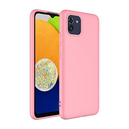 Samsung Galaxy A03 Kılıf İçi Kadife Dolgulu Kasayı Çizmeyen Sweetish Lansman Premium Kapak