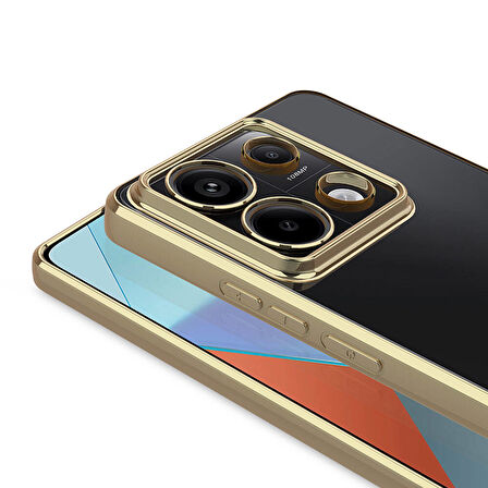 Samsung Galaxy A25 Kılıf Logo Detaylı ve Parlak NLight Premium Silikon Kapak
