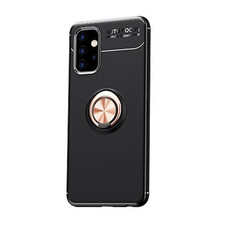 Samsung Galaxy A32 4G  Kılıf Yüzüklü Sağlam Esnek Ringo Silikon Kapak