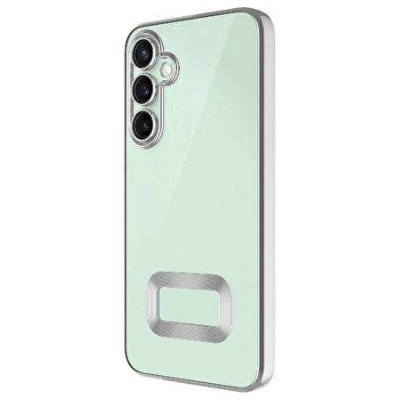 Galaxy A36 Kılıf Logo Detaylı ve Parlak NLight Premium Silikon Kapak