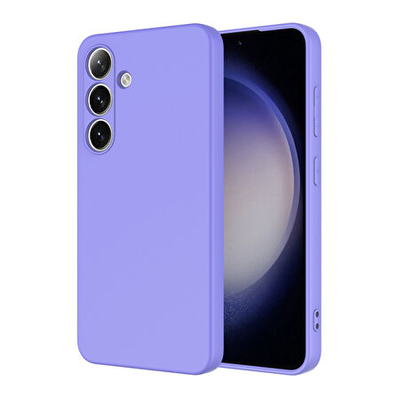 Samsung Galaxy A36 Kılıf Kadife Dolgulu Şık Candy Lansman Silikon Kapak
