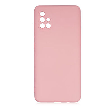 Samsung Galaxy A51 Kılıf İçi Telefonu Çizmeyen Kadife Kaplı Dışı Soft Yapılı Esnek Lansman Kapak RYC/Mara