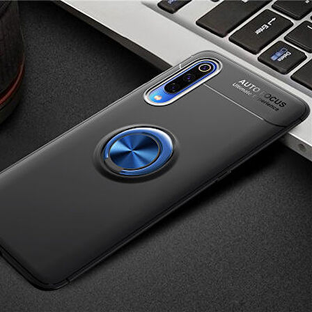 Samsung Galaxy A70  Kılıf Yüzüklü Sağlam Esnek Ringo Silikon Kapak