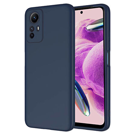 Redmi Note 12S İçi Kadife Dolgulu Şık Candy Lansman Silikon Kılıf
