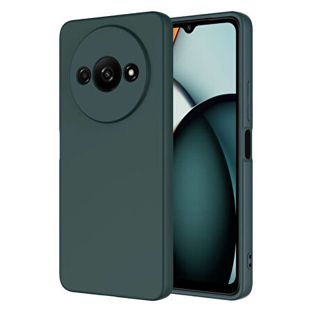 Redmi A3 4G 2024 Kılıf İçi Telefonu Çizmeyen Kadife Kaplı Dışı Soft Yapılı Esnek Lansman Kapak RYC/Mara