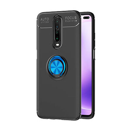 Poco X2  Kılıf Yüzüklü Sağlam Esnek Ringo Silikon Kapak