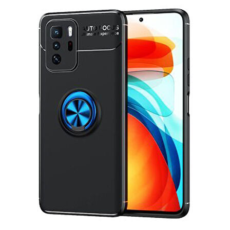 Poco X3 GT  Kılıf Yüzüklü Sağlam Esnek Ringo Silikon Kapak