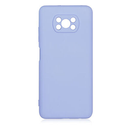 Poco X3 Kılıf İçi Telefonu Çizmeyen Kadife Kaplı Dışı Soft Yapılı Esnek Lansman Kapak RYC/Mara