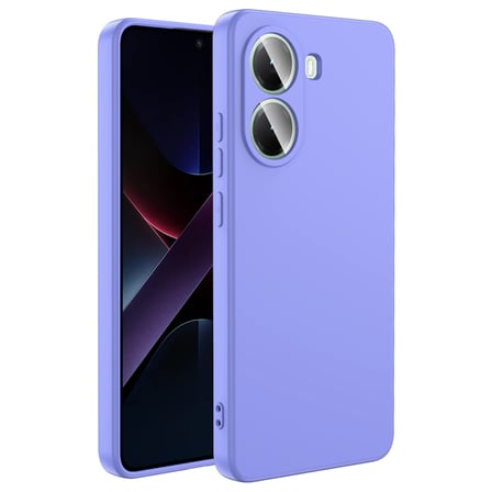 Poco X7 Pro  Kılıf İçi Telefonu Çizmeyen Kadife Kaplı Dışı Soft Yapılı Esnek Lansman Kapak RYC/Mara