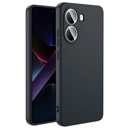 Poco X7 Pro  Kılıf İçi Kadife Dolgulu Kasayı Çizmeyen Sweetish Lansman Premium Kapak