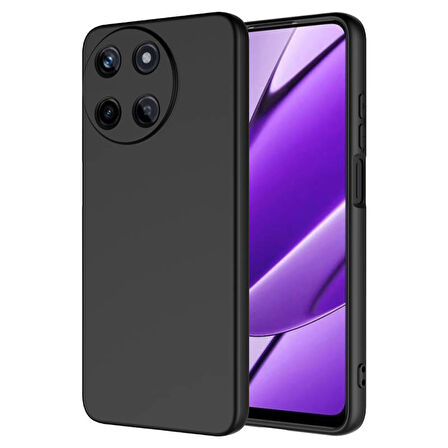 Realme 11 4G İçi Kadife Dolgulu Şık Candy Lansman Silikon Kılıf