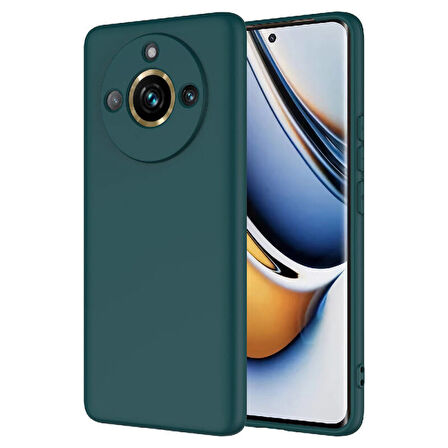 Realme 11 Pro Plus Kılıf İçi Telefonu Çizmeyen Kadife Kaplı Dışı Soft Yapılı Esnek Lansman Kapak RYC/Mara