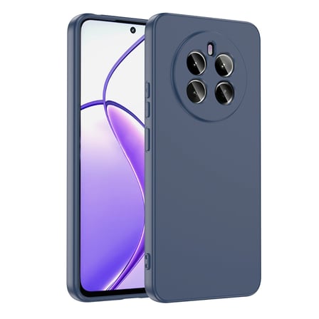 Realme 12 Plus Kılıf İçi Telefonu Çizmeyen Kadife Kaplı Dışı Soft Yapılı Esnek Lansman Kapak RYC/Mara
