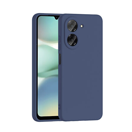 Redmi A5 4G  Kılıf İçi Telefonu Çizmeyen Kadife Kaplı Dışı Soft Yapılı Esnek Lansman Kapak RYC/Mara