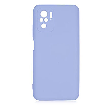 Redmi Note 10 İçi Kadife Dolgulu Şık Candy Lansman Silikon Kılıf