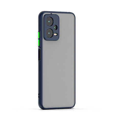 Redmi Note 12 5G Kılıf Sade Mat Görünümlü Vulcan Silikon Kapak