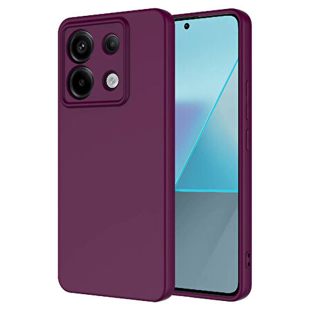 Redmi Note 13 Pro 5G İçi Kadife Dolgulu Şık Candy Lansman Silikon Kılıf