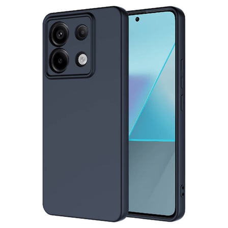 Redmi Note 13 Pro 5G Kılıf İçi Telefonu Çizmeyen Kadife Kaplı Dışı Soft Yapılı Esnek Lansman Kapak RYC/Mara