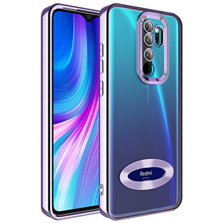 Redmi Note 8 Pro Kılıf Logo Detaylı ve Parlak NLight Premium Silikon Kapak