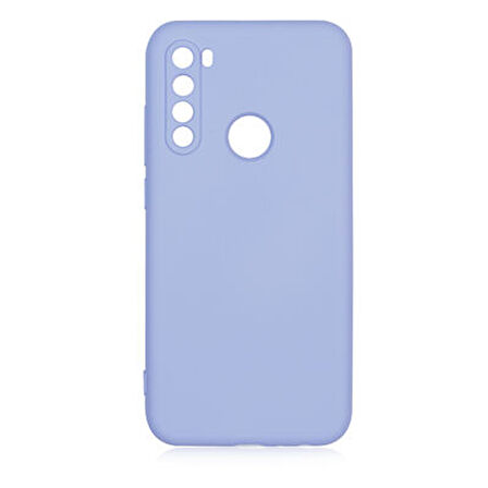 Redmi Note 8 İçi Kadife Dolgulu Şık Candy Lansman Silikon Kılıf