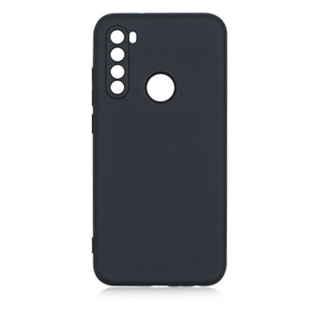 Redmi Note 8 Kılıf İçi Telefonu Çizmeyen Kadife Kaplı Dışı Soft Yapılı Esnek Lansman Kapak RYC/Mara