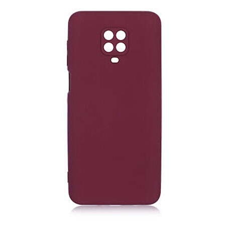 Redmi Note 9 Pro Kılıf İçi Telefonu Çizmeyen Kadife Kaplı Dışı Soft Yapılı Esnek Lansman Kapak RYC/Mara