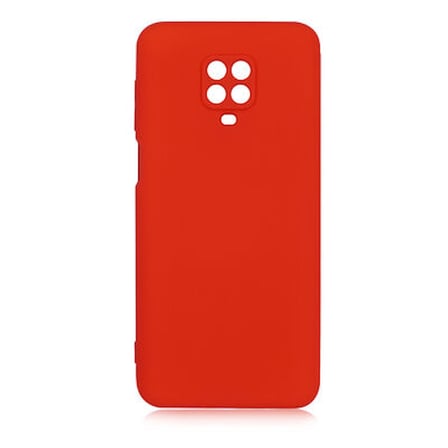 Redmi Note 9S Kılıf İçi Telefonu Çizmeyen Kadife Kaplı Dışı Soft Yapılı Esnek Lansman Kapak RYC/Mara