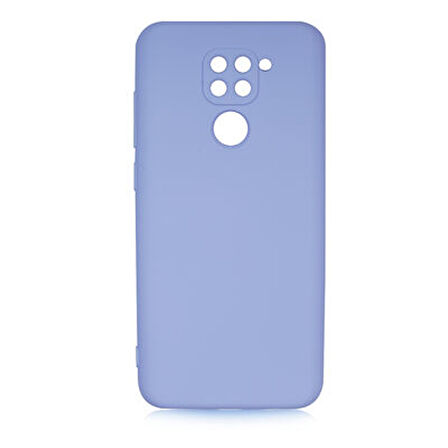 Redmi Note 9 İçi Kadife Dolgulu Şık Candy Lansman Silikon Kılıf