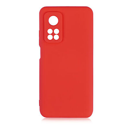 Xiaomi Mi 10T Pro 5G İçi Kadife Dolgulu Şık Candy Lansman Silikon Kılıf