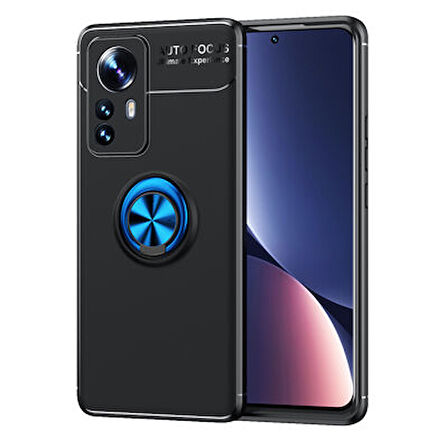 Xiaomi Mi 12  Kılıf Yüzüklü Sağlam Esnek Ringo Silikon Kapak
