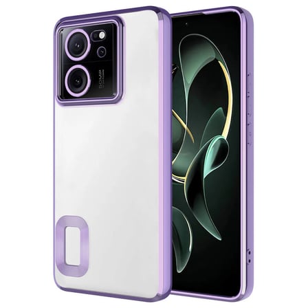 Xiaomi Mi 13T Pro Şık Tasarımlı ve Parlak Omega Premium Silikon Kılıf