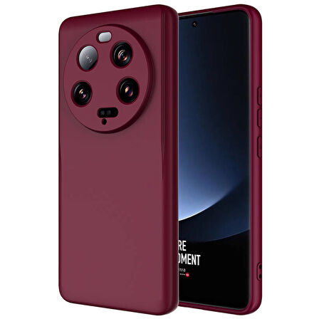 Xiaomi Mi 13 Ultra Kılıf İçi Kadife Dolgulu Kasayı Çizmeyen Sweetish Lansman Premium Kapak