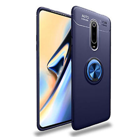 Xiaomi Mi 9T  Kılıf Yüzüklü Sağlam Esnek Ringo Silikon Kapak