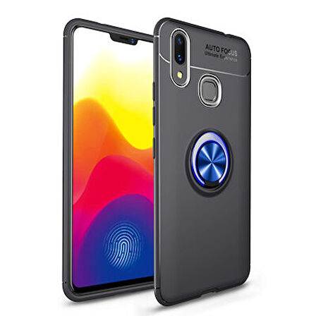 Xiaomi Mi Max 3  Kılıf Yüzüklü Sağlam Esnek Ringo Silikon Kapak