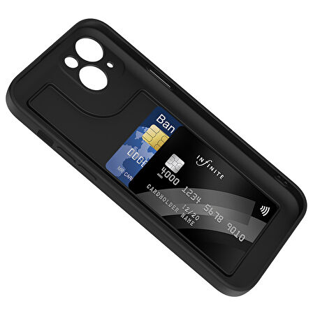 Samsung Galaxy S25 Ultra Kılıf Kamera Korumalı Ve Gizli Kart Hazneli Vitra Premium Silikon Kapak