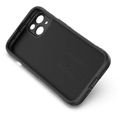 İphone 13 Kılıf Rahat Tutulabilir Yapılı İçi Kadife Kaplamalı Etnik Premium TPU Silikon Kapak