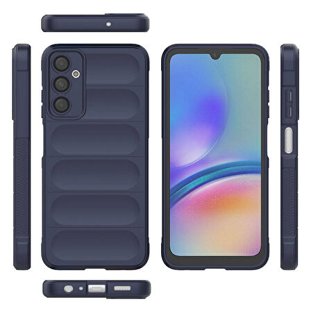 Samsung Galaxy A05s Kılıf Rahat Tutulabilir Yapılı İçi Kadife Kaplamalı Etnik Premium TPU Silikon Kapak
