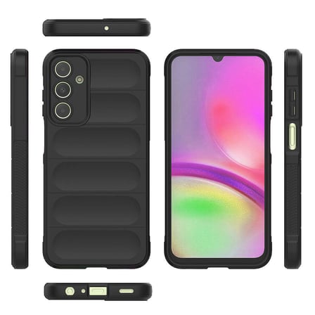 Samsung Galaxy A25 Kılıf Rahat Tutulabilir Yapılı İçi Kadife Kaplamalı Etnik Premium TPU Silikon Kapak