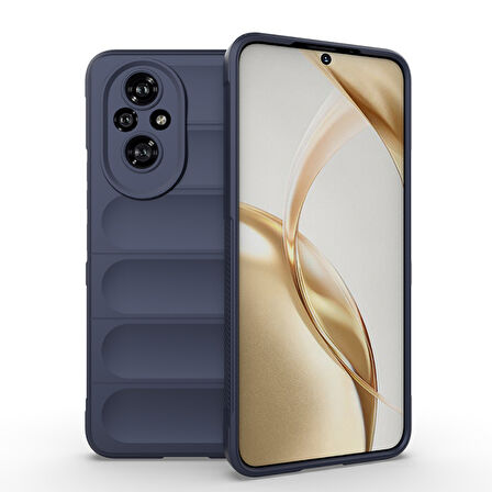 Honor 200 Pro Kılıf Rahat Tutulabilir Yapılı İçi Kadife Kaplamalı Etnik Premium TPU Silikon Kapak
