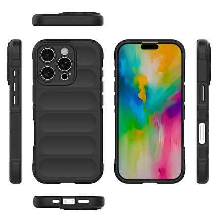 Honor 200 Pro Kılıf Rahat Tutulabilir Yapılı İçi Kadife Kaplamalı Etnik Premium TPU Silikon Kapak