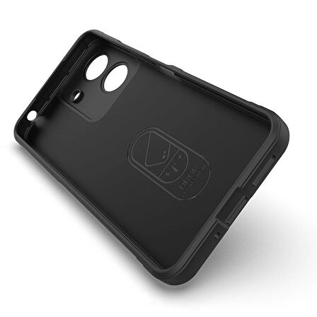 Poco C65 Kılıf Oyuk Tasarımlı Veltox Premium Esnek TPU Silikon Kapak