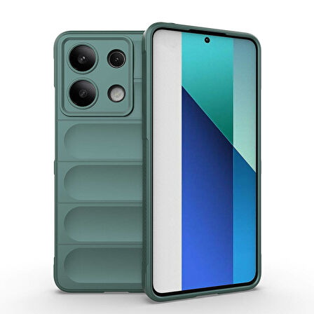 Redmi Note 13 4G Kılıf Oyuk Tasarımlı Veltox Premium Esnek TPU Silikon Kapak