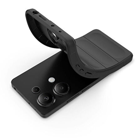 Xiaomi 14T Pro Kılıf İçi Kadife Dolgulu Dalga Tutma Haznelli Premium TPU Silikon Kapak RYC/Etnik