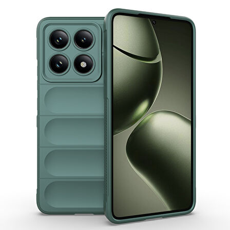 Xiaomi 14T Kılıf Oyuk Tasarımlı Veltox Premium Esnek TPU Silikon Kapak